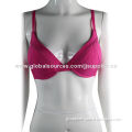 Bra, Made of 90% Nylon and 10% Spandex, Trendy Simple Styles